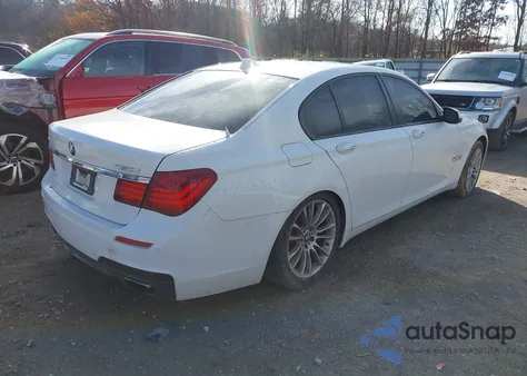 2014 BMW 750I xDrive from USA, damaged, VIN WBAYB6C58ED224993